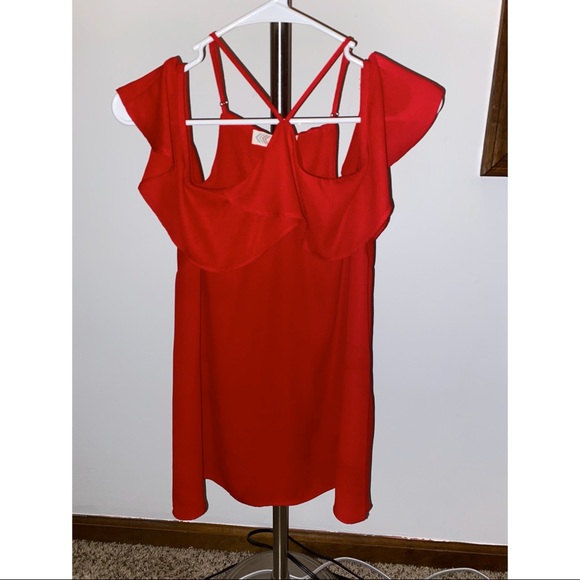 Pink Rose Tops - Off Shoulder Tank Top Blouse